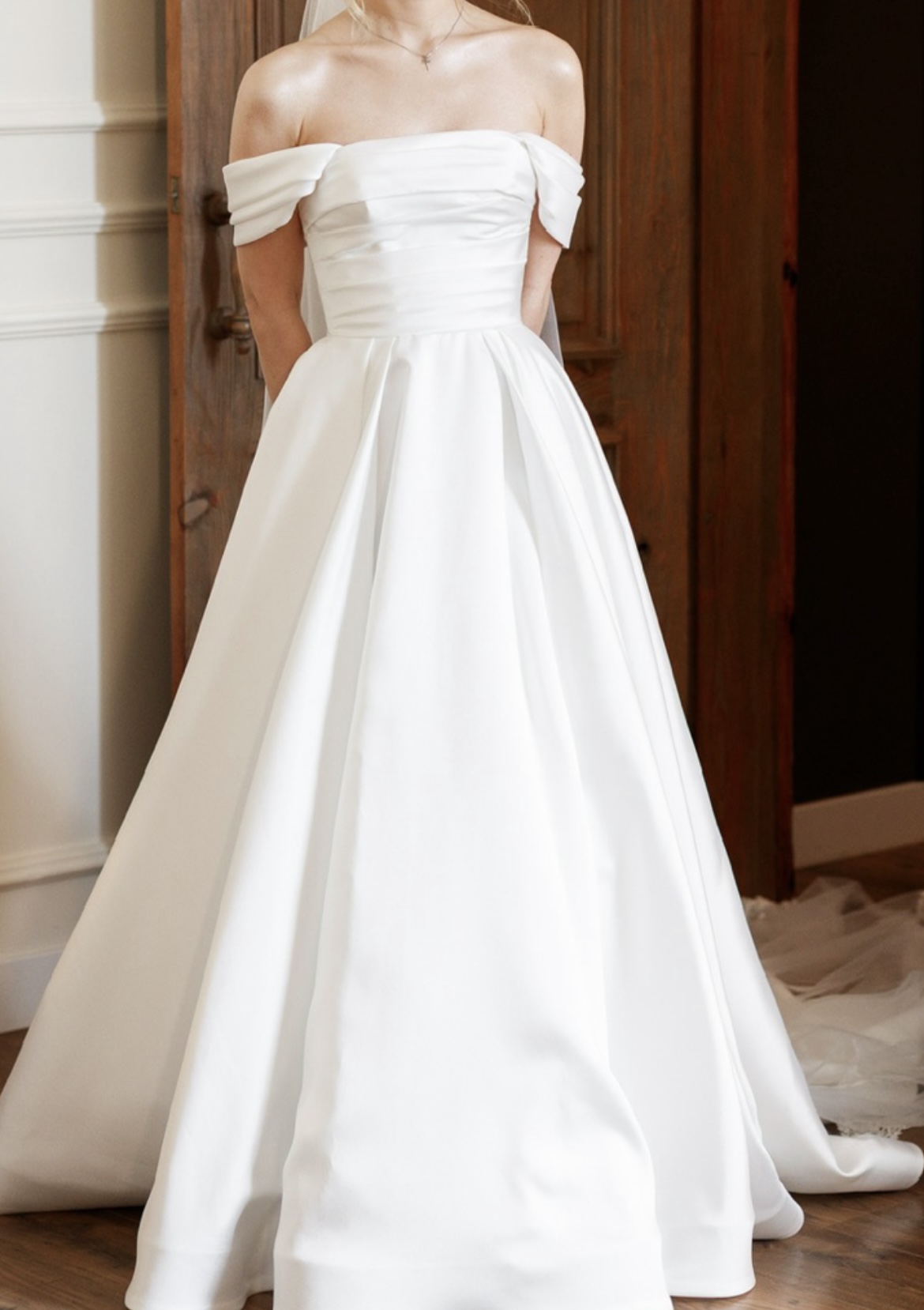 Robe de mariée Pollardi d'occasion pas chère taille 32/34 - Joyne