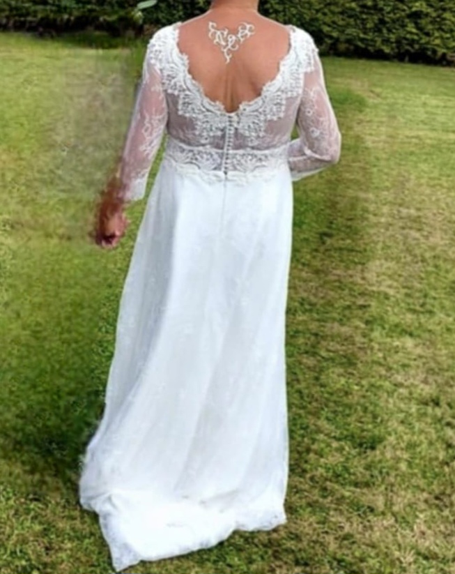 Robe de mariée Un temps pour elle  d'occasion pas chère taille 40/42 - Joyne