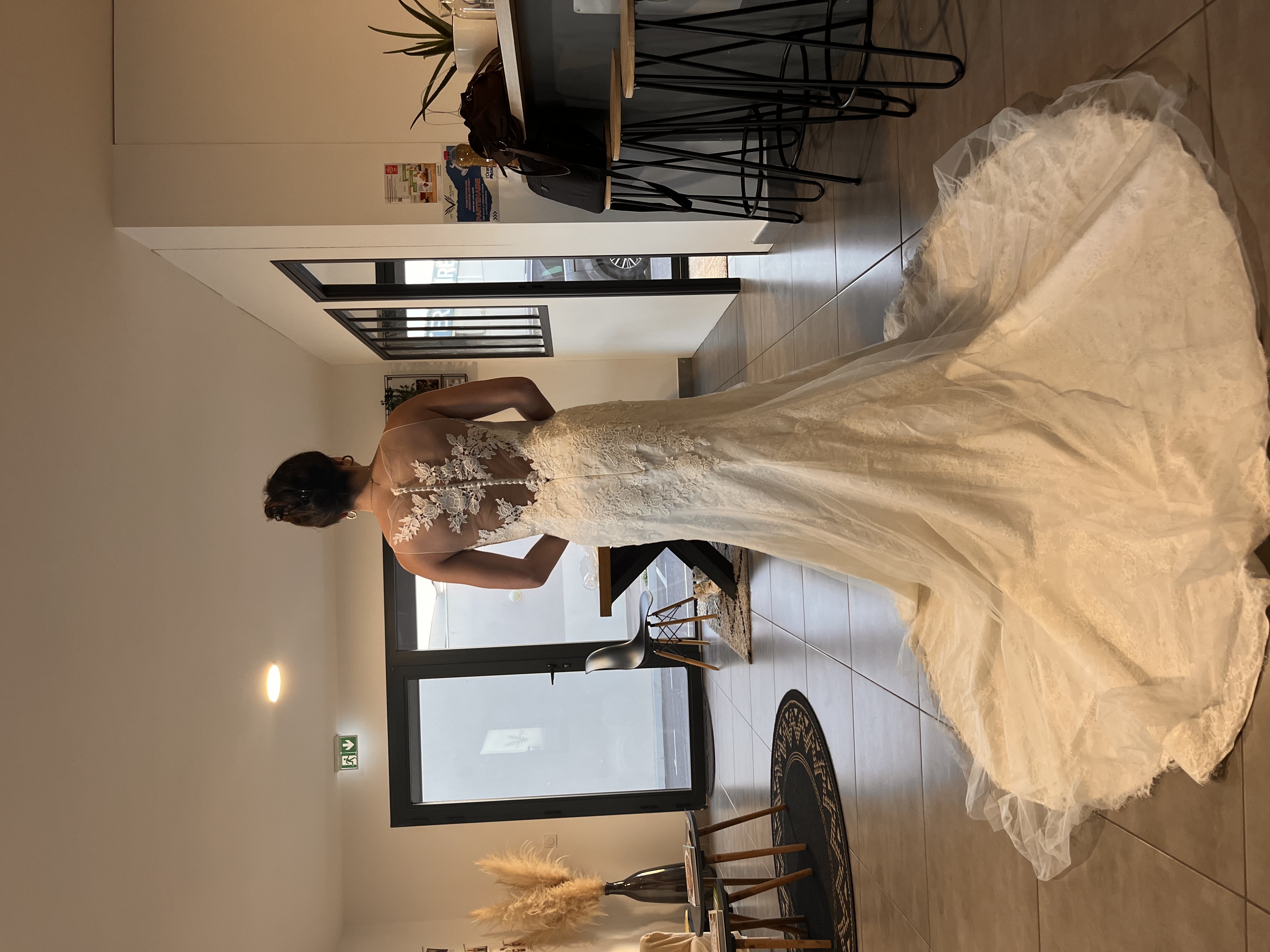 Robe de mariée Divina sposa d'occasion pas chère taille 38 - Joyne
