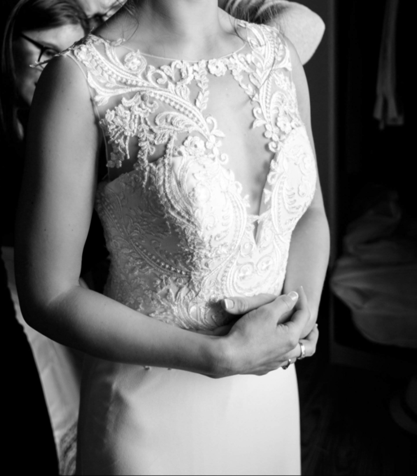 Robe de mariée Point mariage d'occasion pas chère taille 38/36 - Joyne