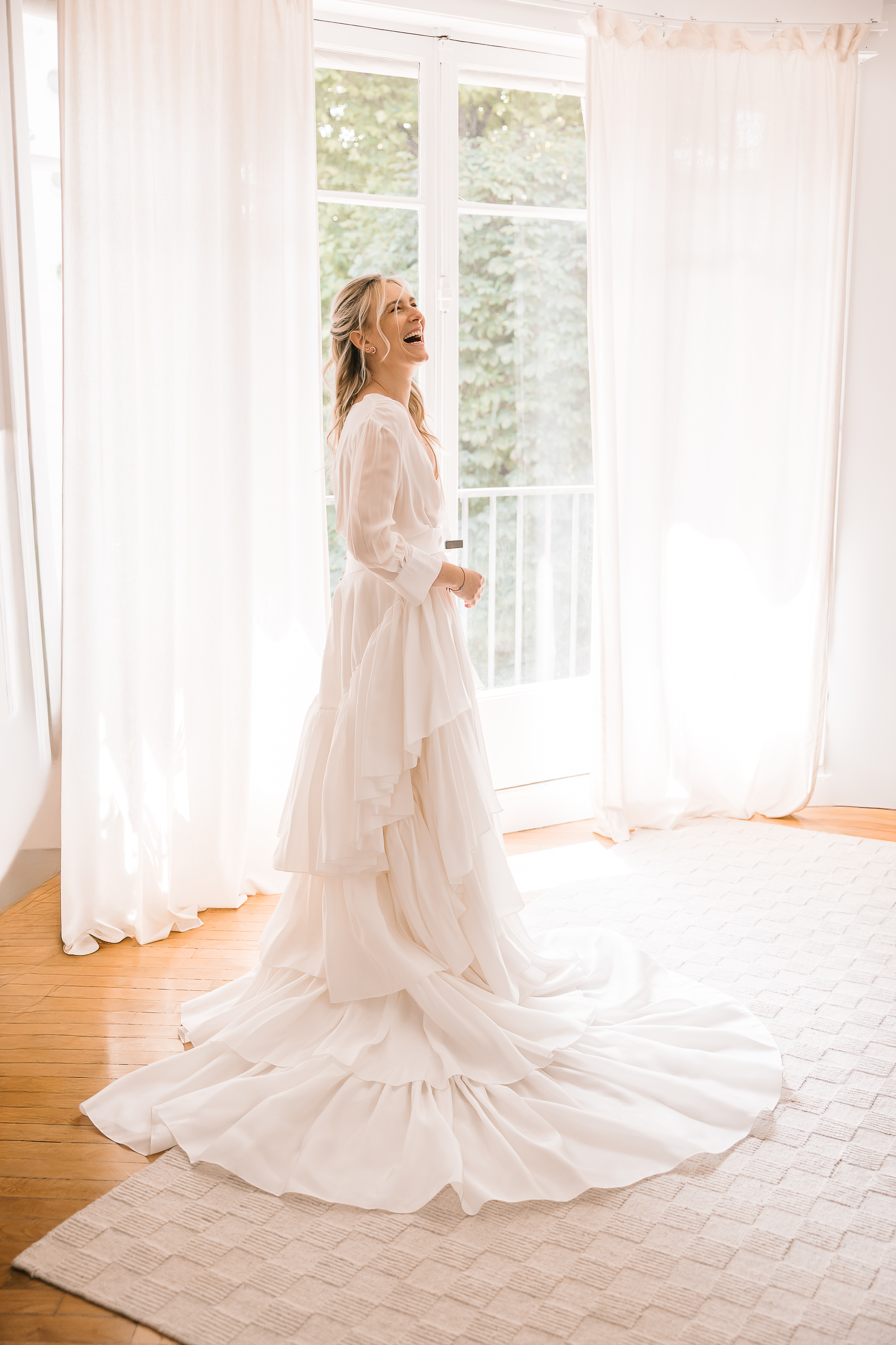 Robe de mariée Victoire vermeulen d'occasion pas chère taille 40/42 - Joyne