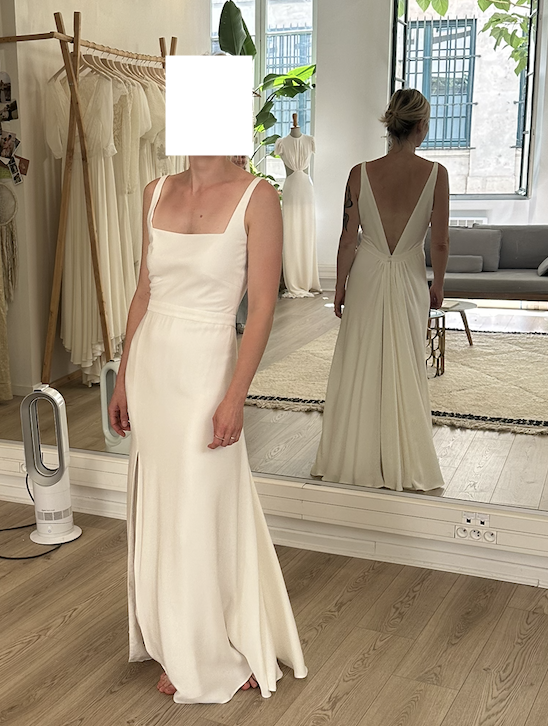 Robe de mariée Caroline Takvorian d'occasion pas chère taille 36 - Joyne