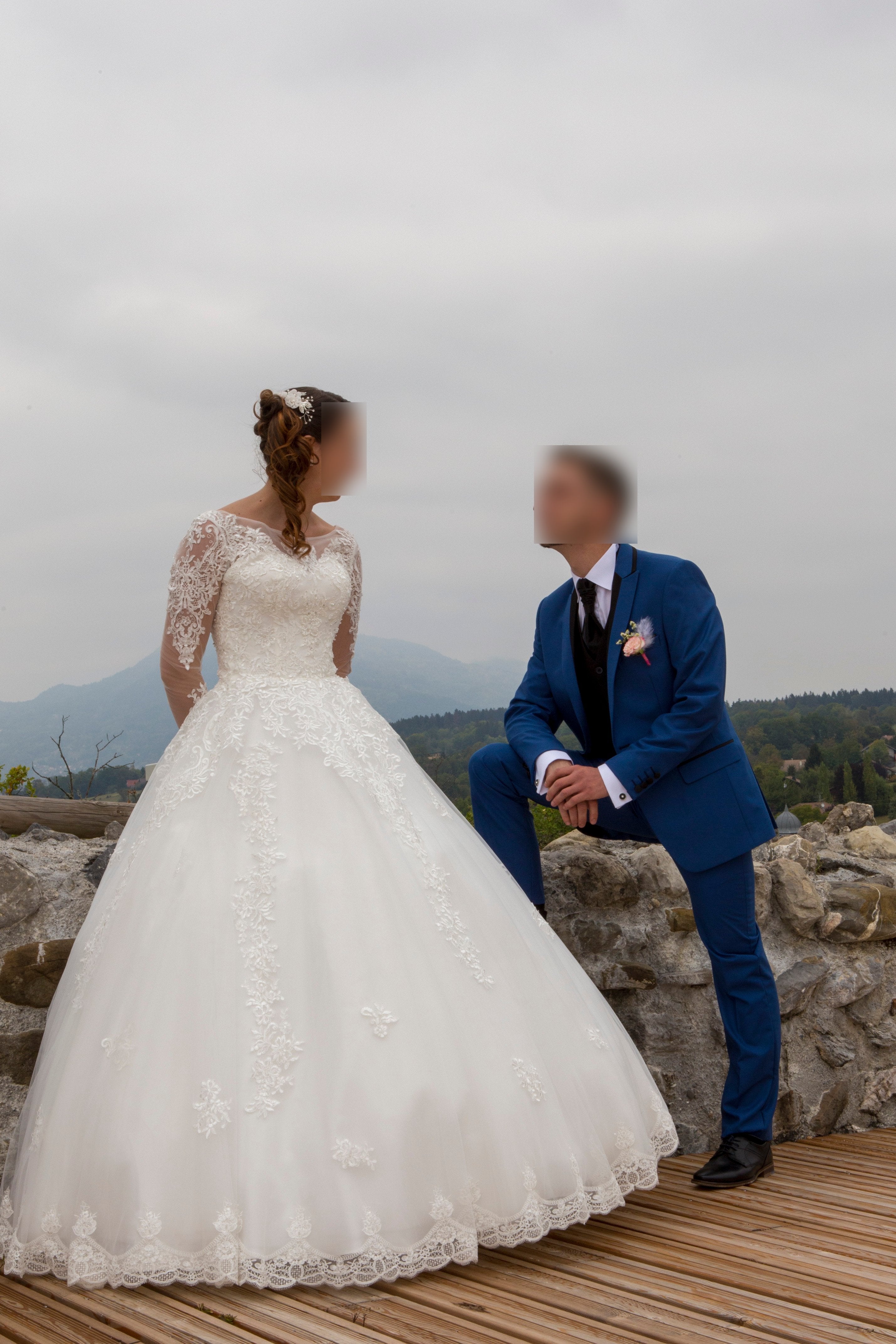 Robe de mariée Nuptila d'occasion pas chère taille 36/38 - Joyne