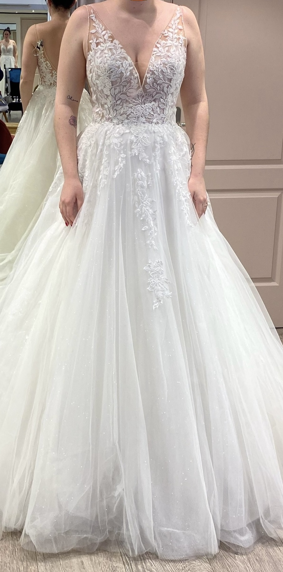 Robe de mariée Ladybird d'occasion pas chère taille 38/40 - Joyne