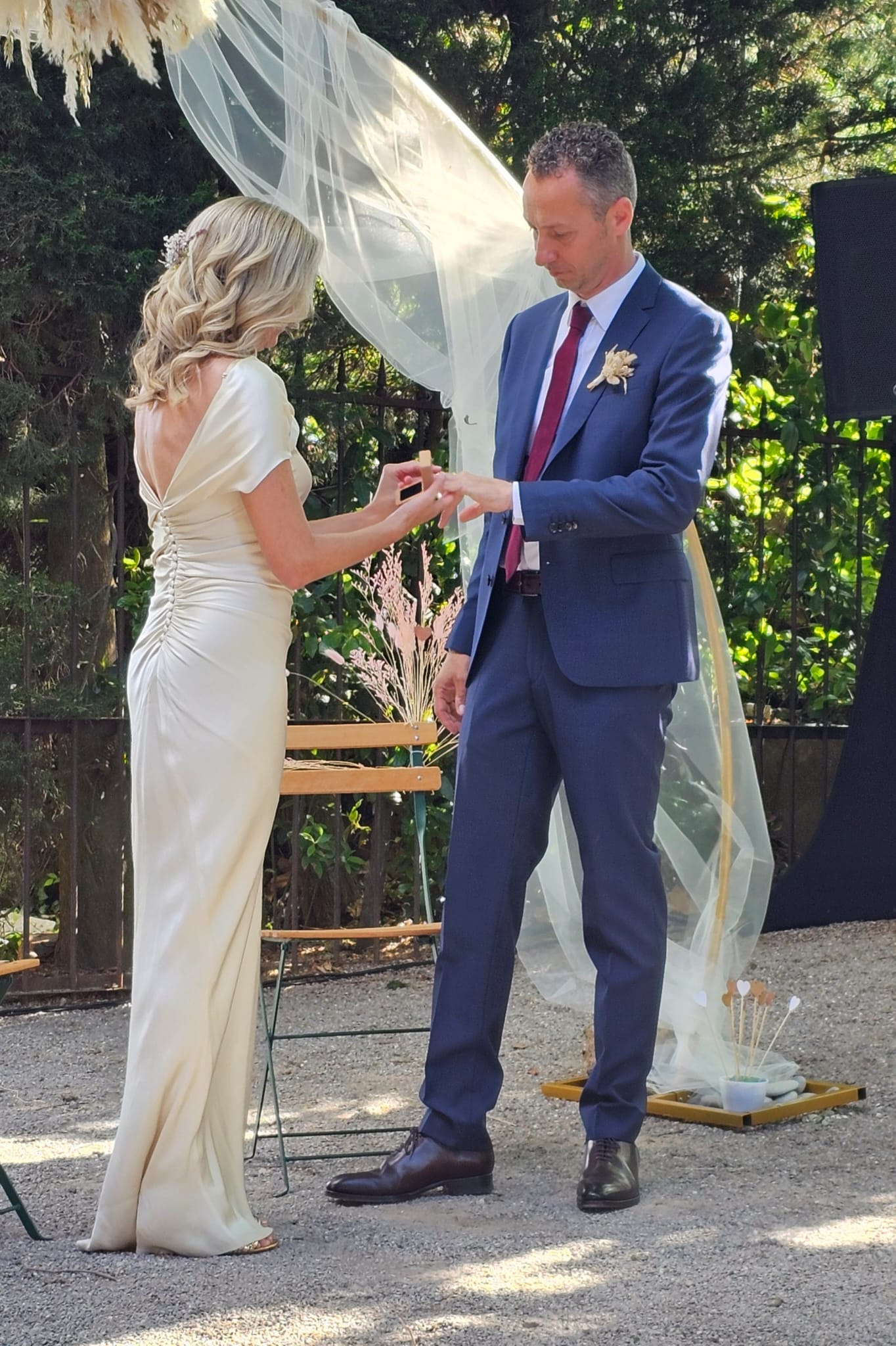 Robe de mariée Cortana d'occasion pas chère taille 38 - Joyne