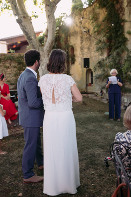 Robe de mariée Laure de Sagazan d'occasion pas chère taille 38 - Joyne