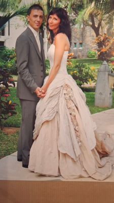 Robe de mariée yan stuart d'occasion pas chère taille 38 - Joyne