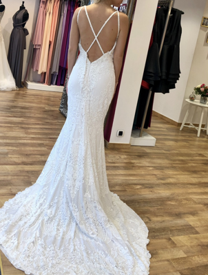 Robe de mariée Couture d'occasion pas chère taille 36/34 - Joyne