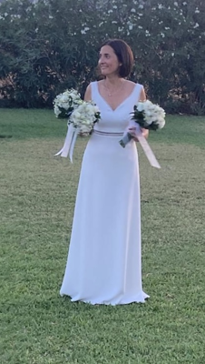Robe de mariée Pronovias d'occasion pas chère taille 38 - Joyne