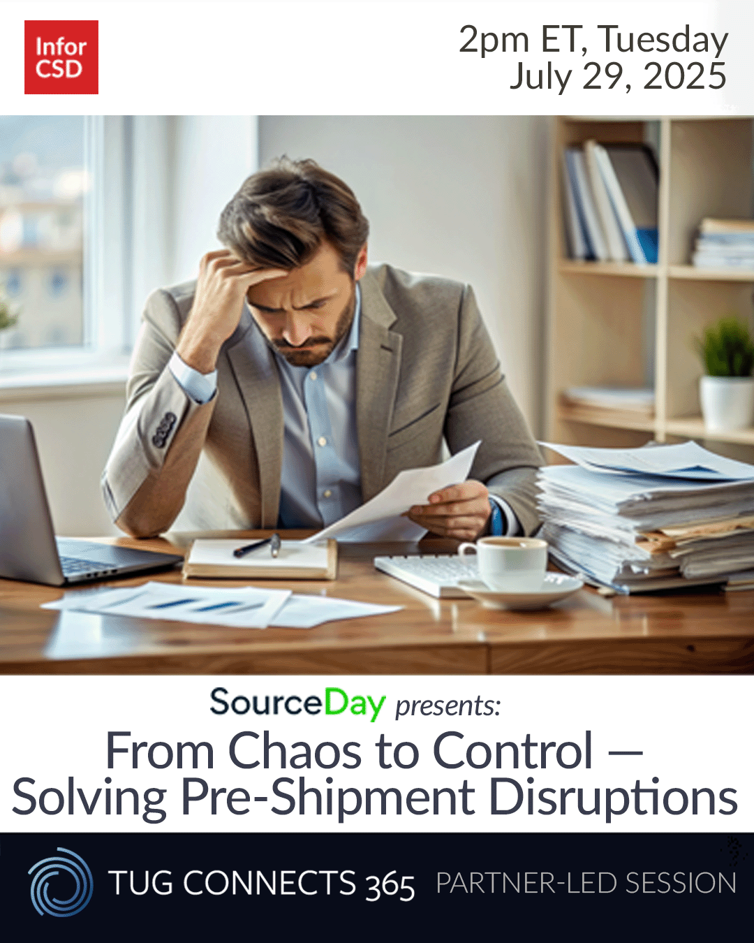 SourceDay Presents: From Chaos to Control – How Distributors Are Solving Pre-Shipment Disruptions