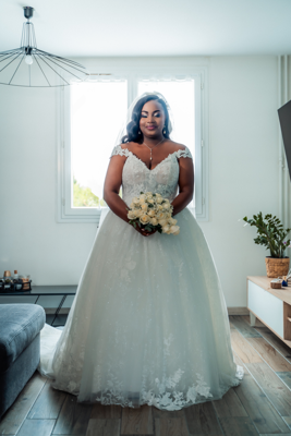 Robe de mariée Pronovias d'occasion pas chère taille 44 - Joyne