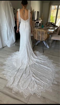 Robe de mariée Rosa Clara d'occasion pas chère taille 38/40 - Joyne