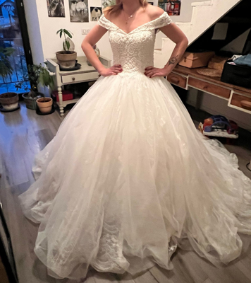 Robe de mariée je ne sais pas d'occasion pas chère taille 40/42 - Joyne