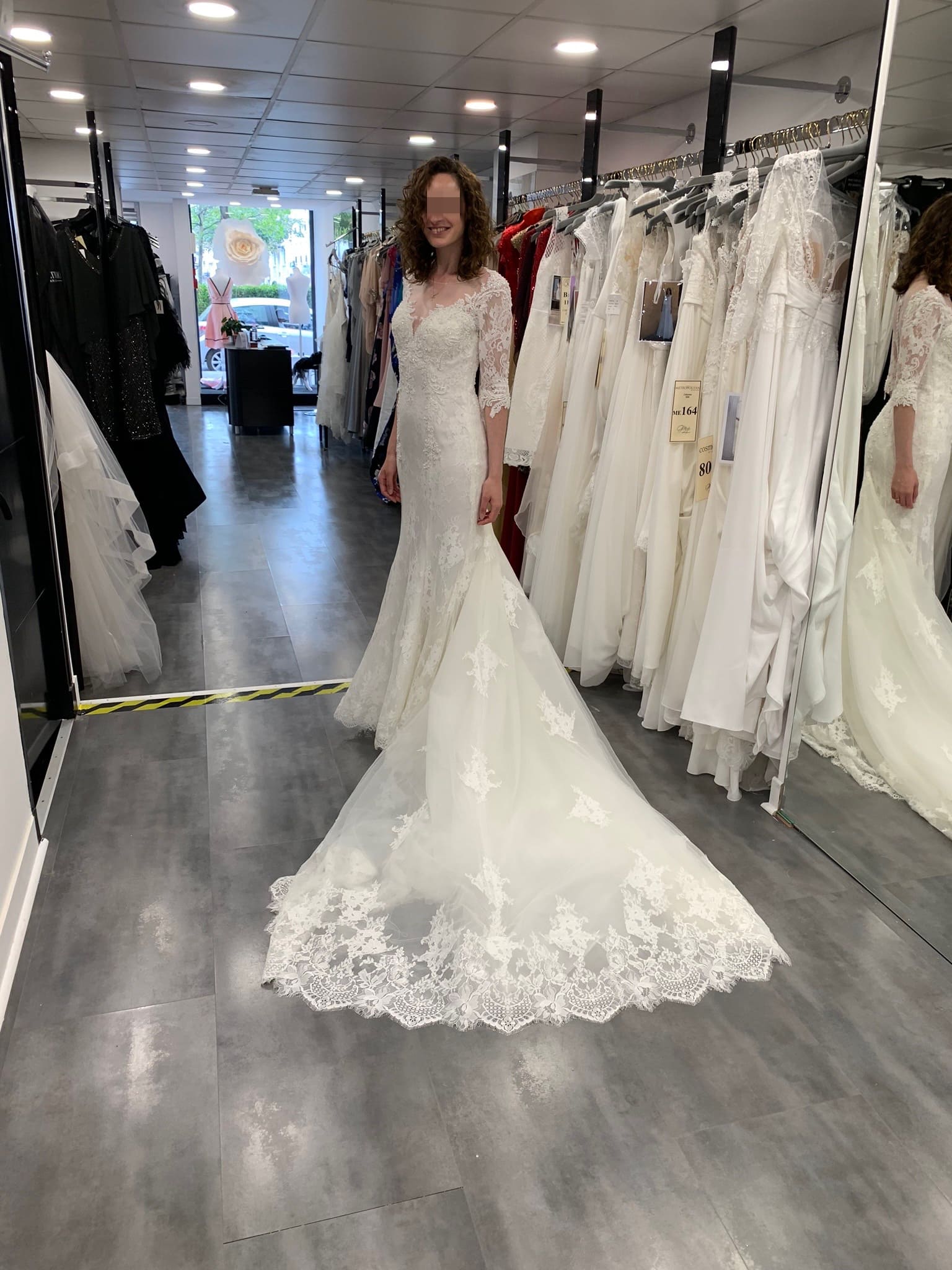 Robe de mariée Demetrios d'occasion pas chère taille 36 - Joyne
