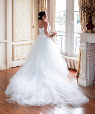 Robe de mariée Millanova d'occasion pas chère taille 40/42 - Joyne