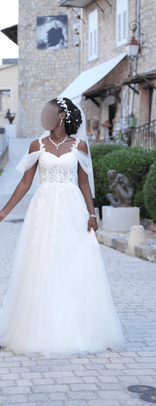 Robe de mariée T-L Mariage d'occasion pas chère taille 38/36 - Joyne