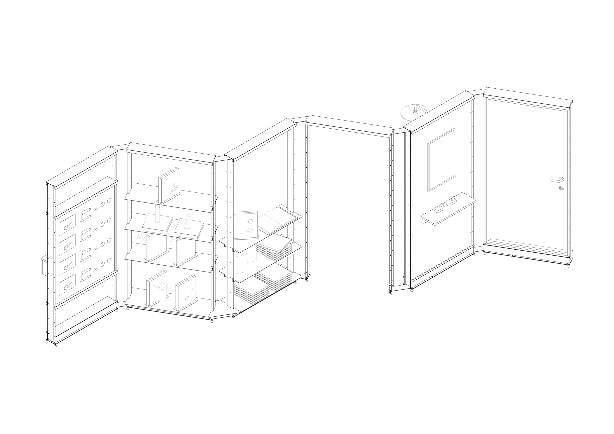 Archival Studies D Line Drawing 1