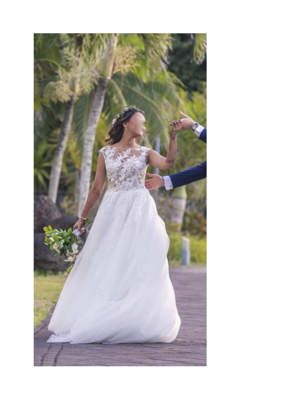 Robe de mariée Pronovias d'occasion pas chère taille 34/36 - Joyne