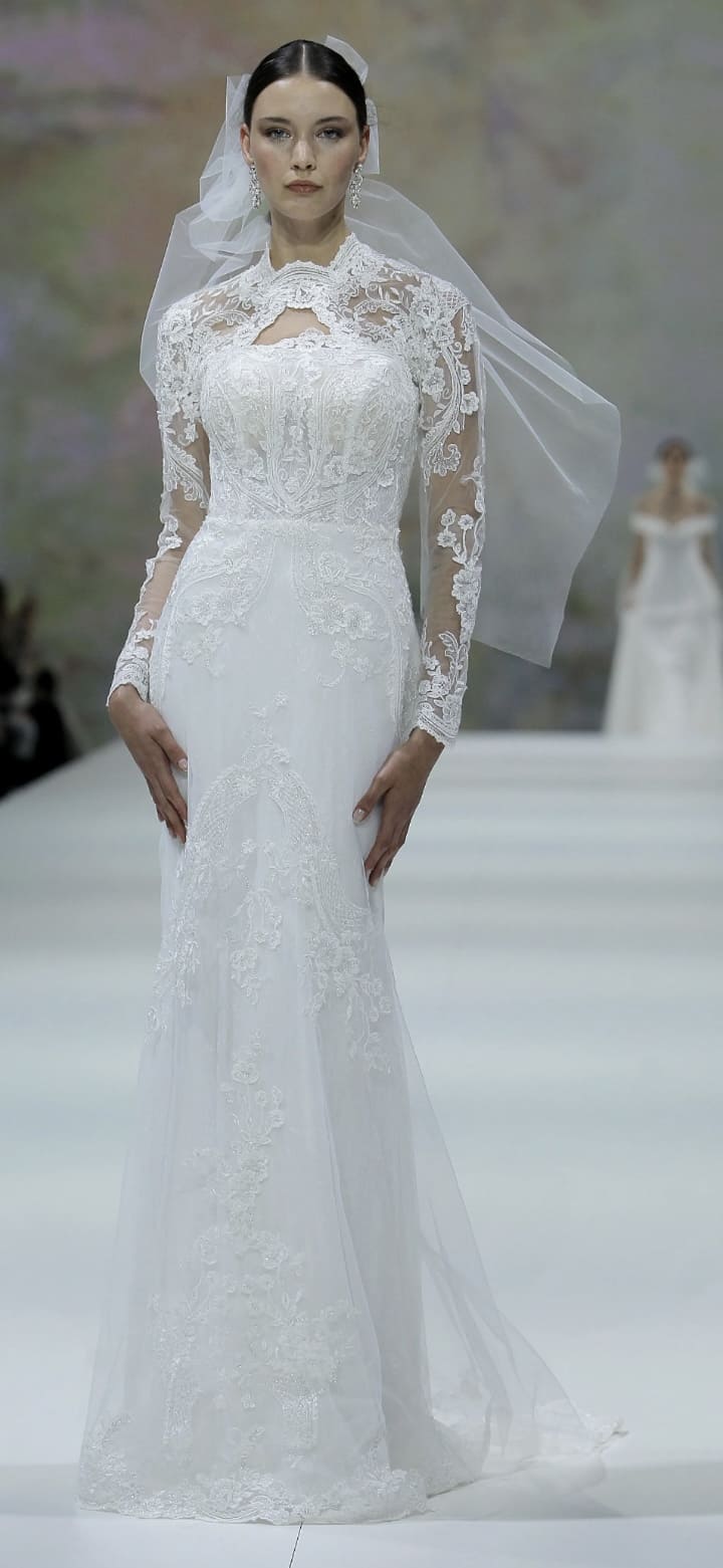 Robe de mariée Pronovias d'occasion pas chère taille 34/36 - Joyne