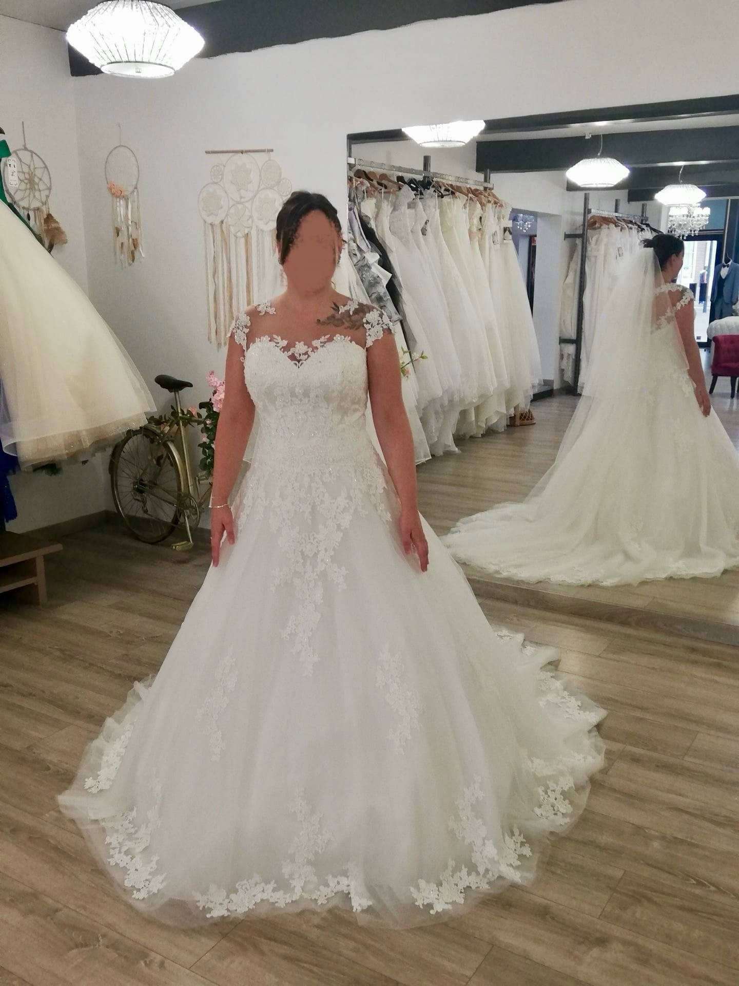 Robe de mariée Annie Couture d'occasion pas chère taille 38/40 - Joyne