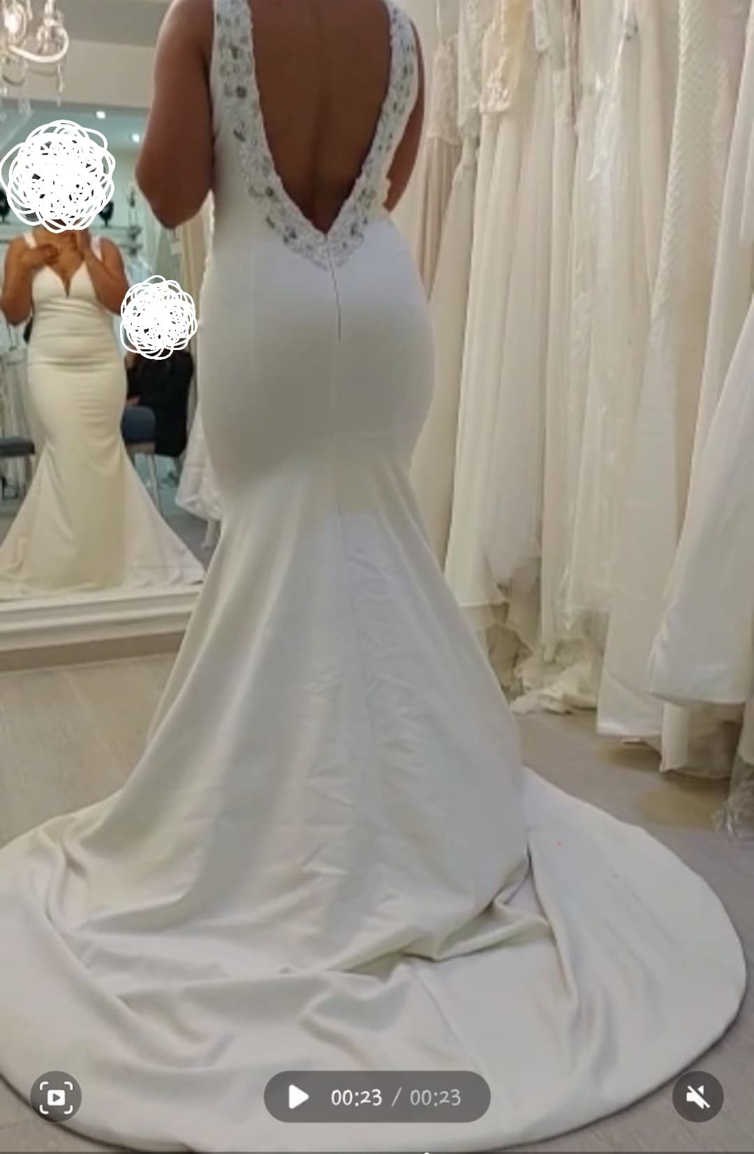 Robe de mariée Pronovias d'occasion pas chère taille 40/42 - Joyne