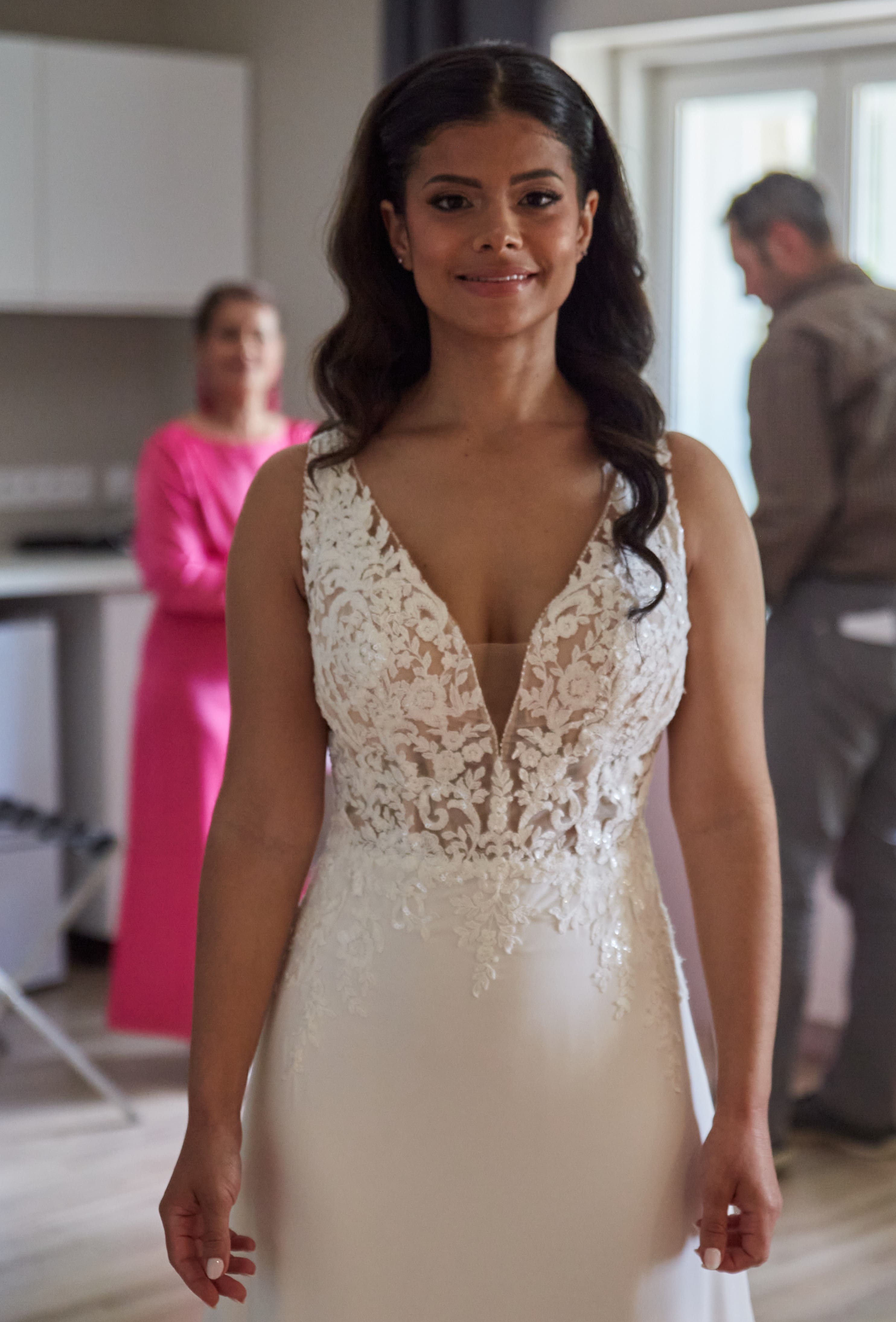 Robe de mariée Pronovias d'occasion pas chère taille 36/38 - Joyne