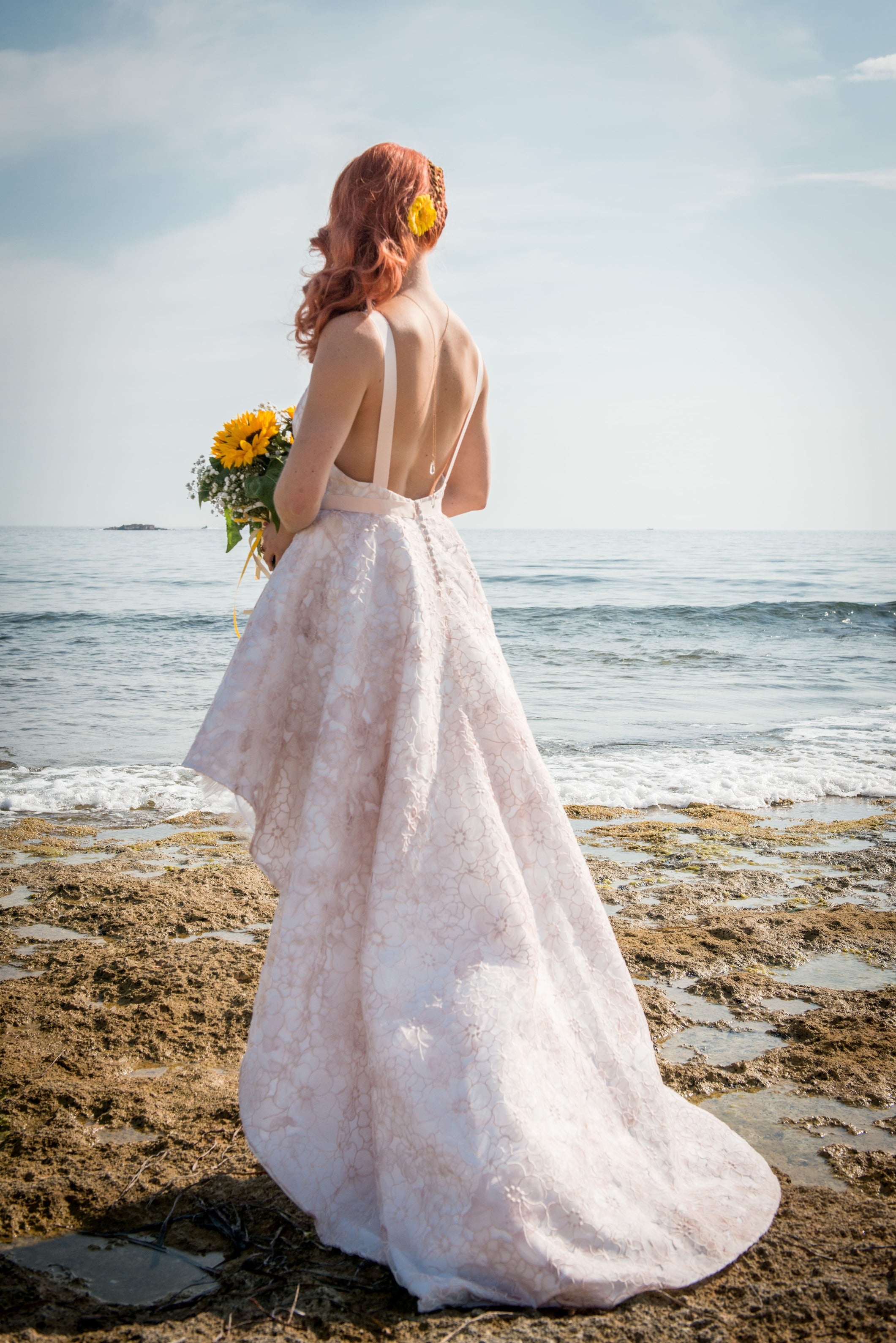 Robe de mariée Meryl Suissa d'occasion pas chère taille 36/38 - Joyne