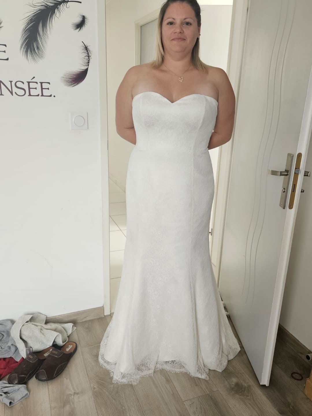 Robe de mariée Bianco evento d'occasion pas chère taille 46 - Joyne