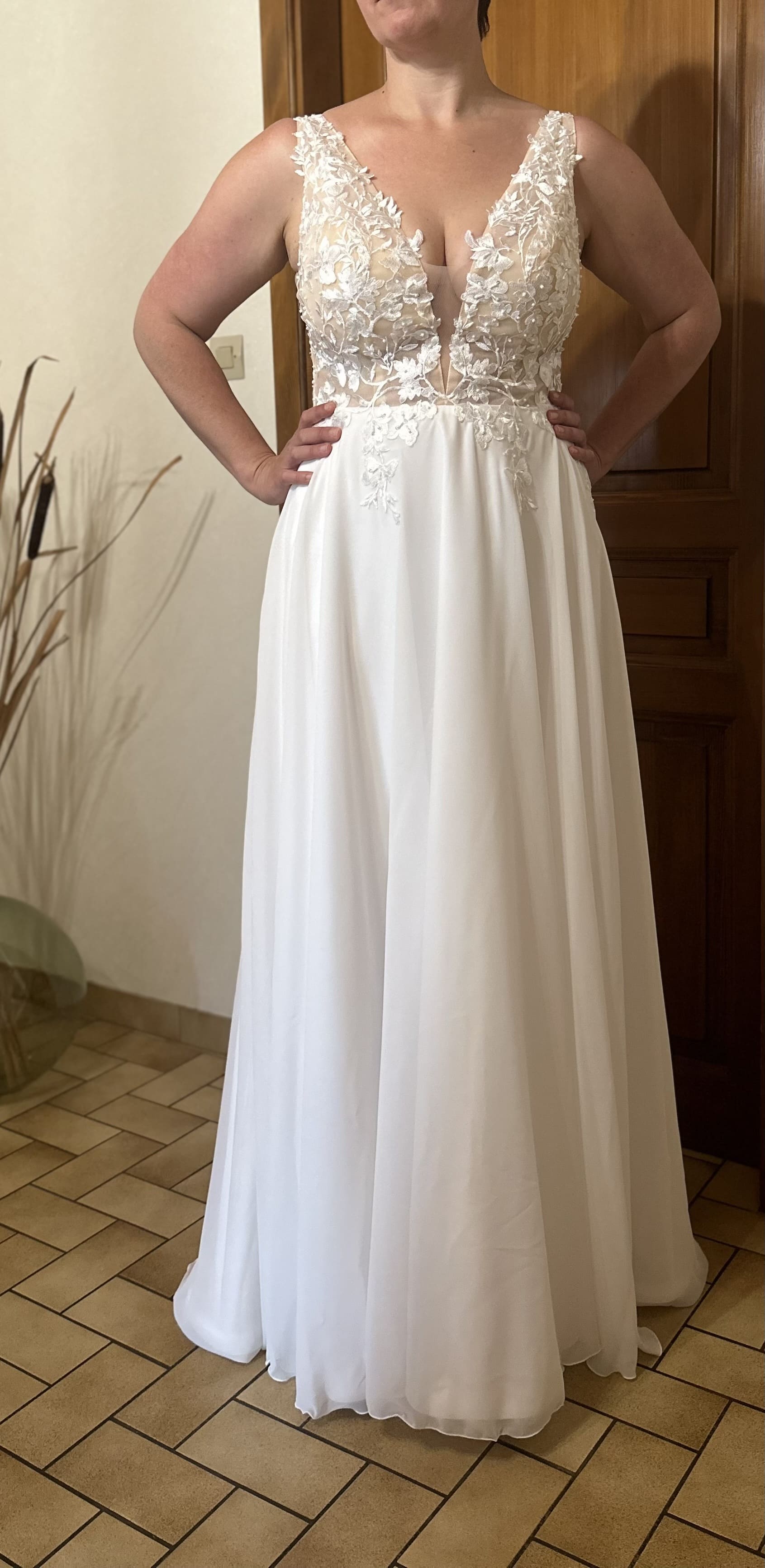 Robe de mariée Créateur indépendant d'occasion pas chère taille 40/42 - Joyne