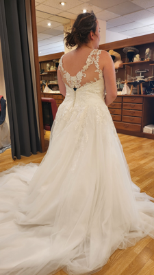 Robe de mariée Eglantine d'occasion pas chère taille 46 - Joyne