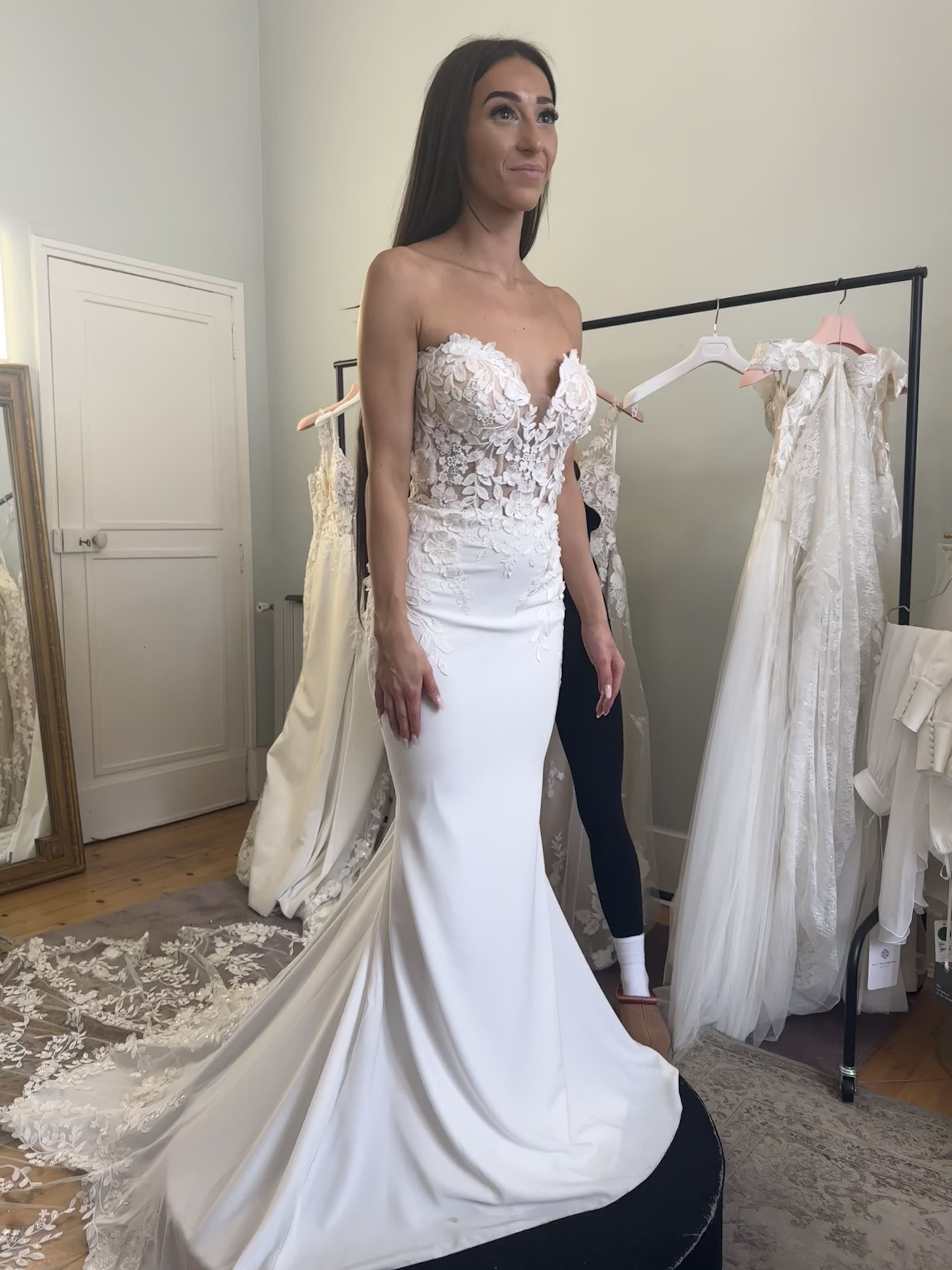 Robe de mariée Alberto Palatchi d'occasion pas chère taille 34/36 - Joyne