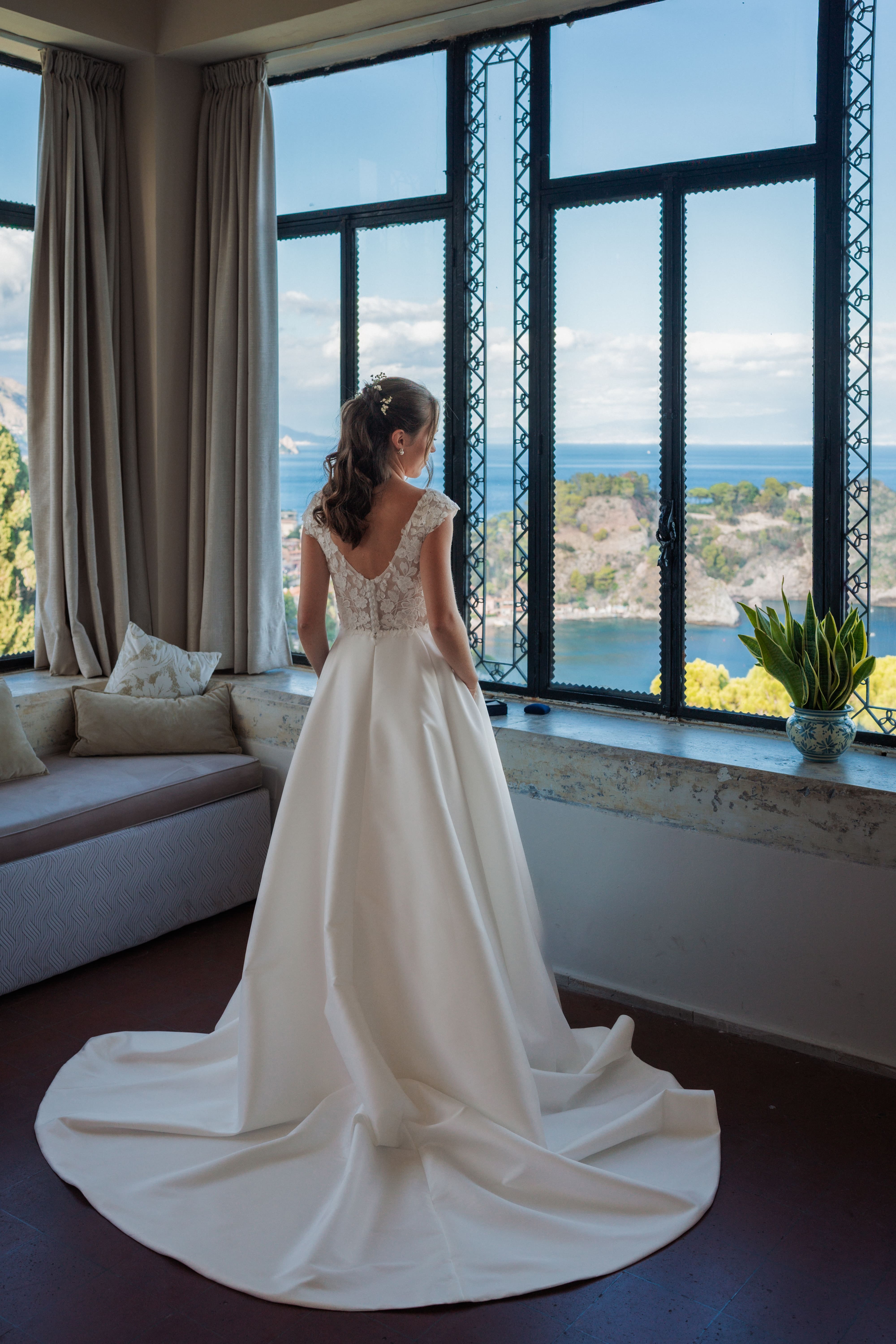 Robe de mariée Marylise d'occasion pas chère taille 36 - Joyne