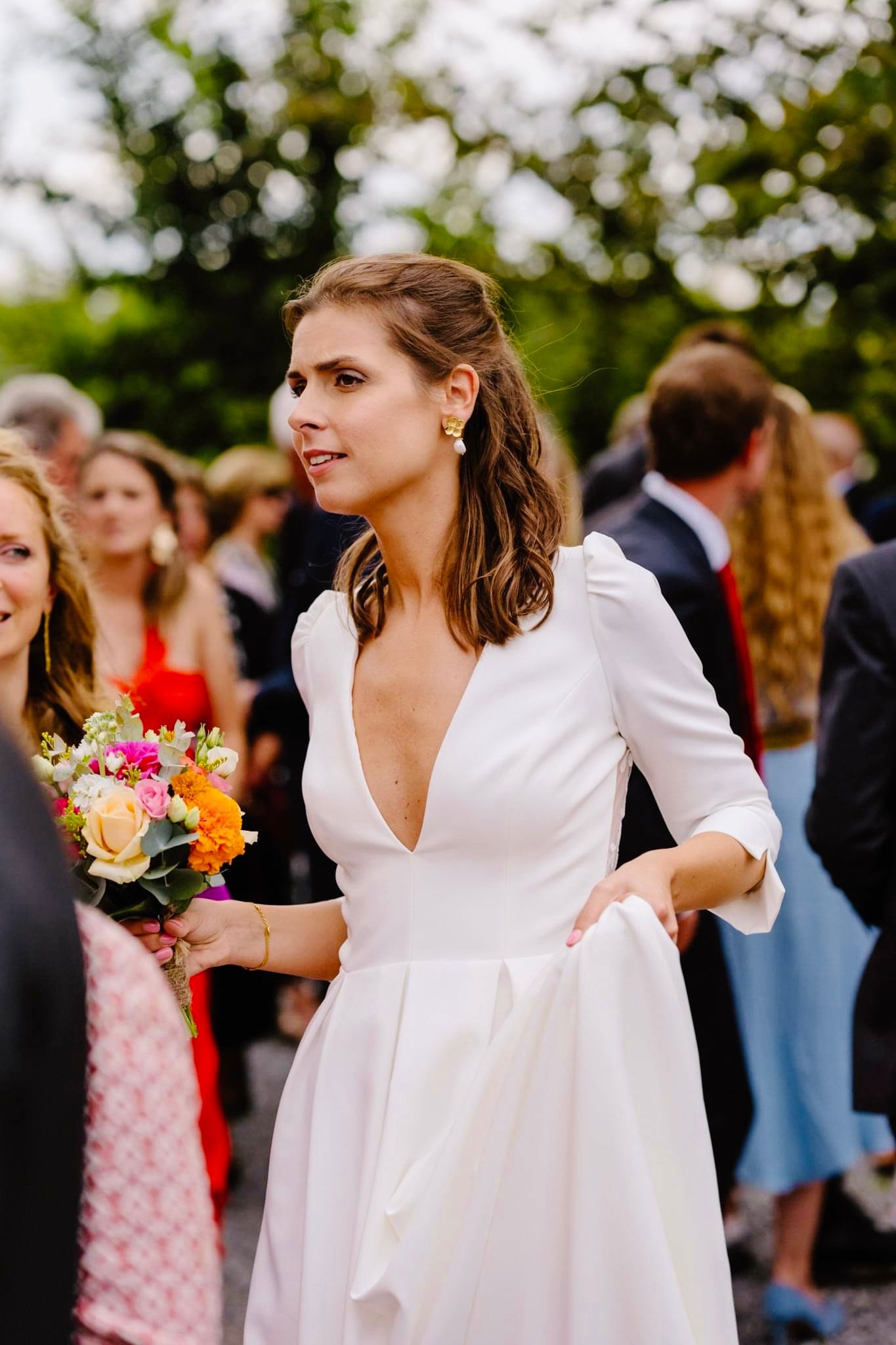 Robe de mariée Marie Laporte d'occasion pas chère taille 36/38 - Joyne