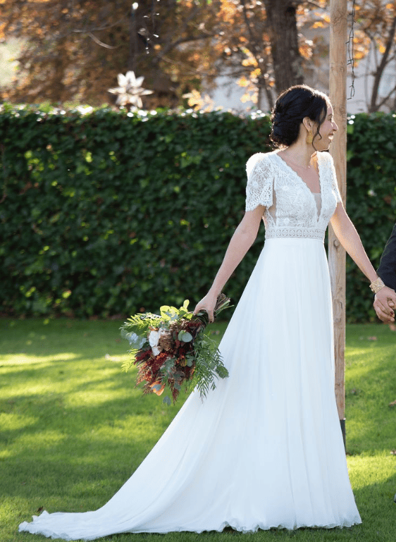 Robe de mariée Marylise d'occasion pas chère taille 38/36 - Joyne