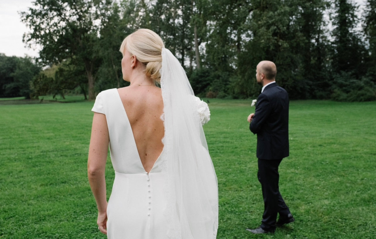 Robe de mariée Laure de Sagazan d'occasion pas chère taille 36/38 - Joyne