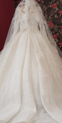 Robe de mariée Sur mesure d'occasion pas chère taille 36/38/40/42 - Joyne
