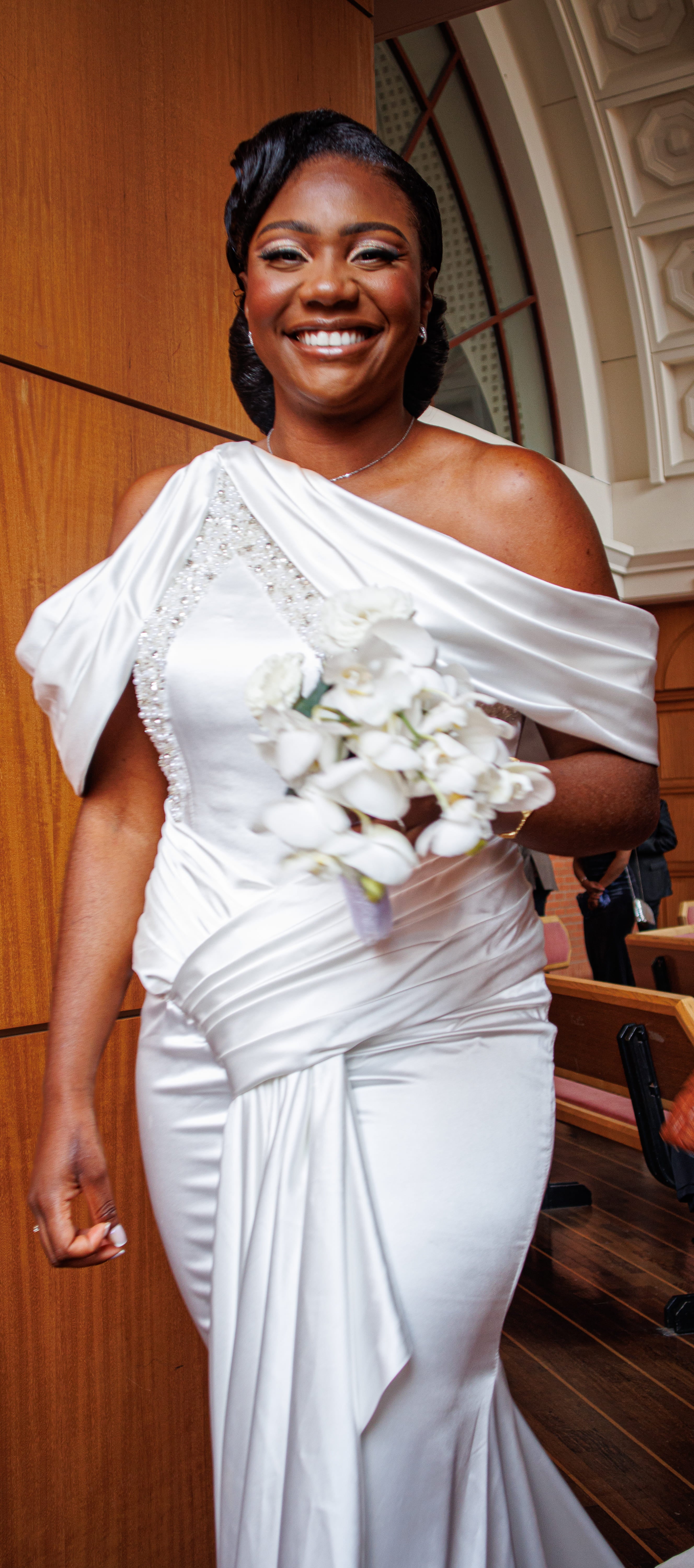 Robe de mariée Assamy d'occasion pas chère taille 40/42/44 - Joyne