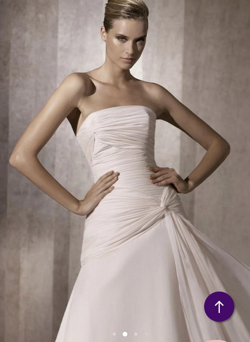 Robe de mariée Pronovias d'occasion pas chère taille 38 - Joyne