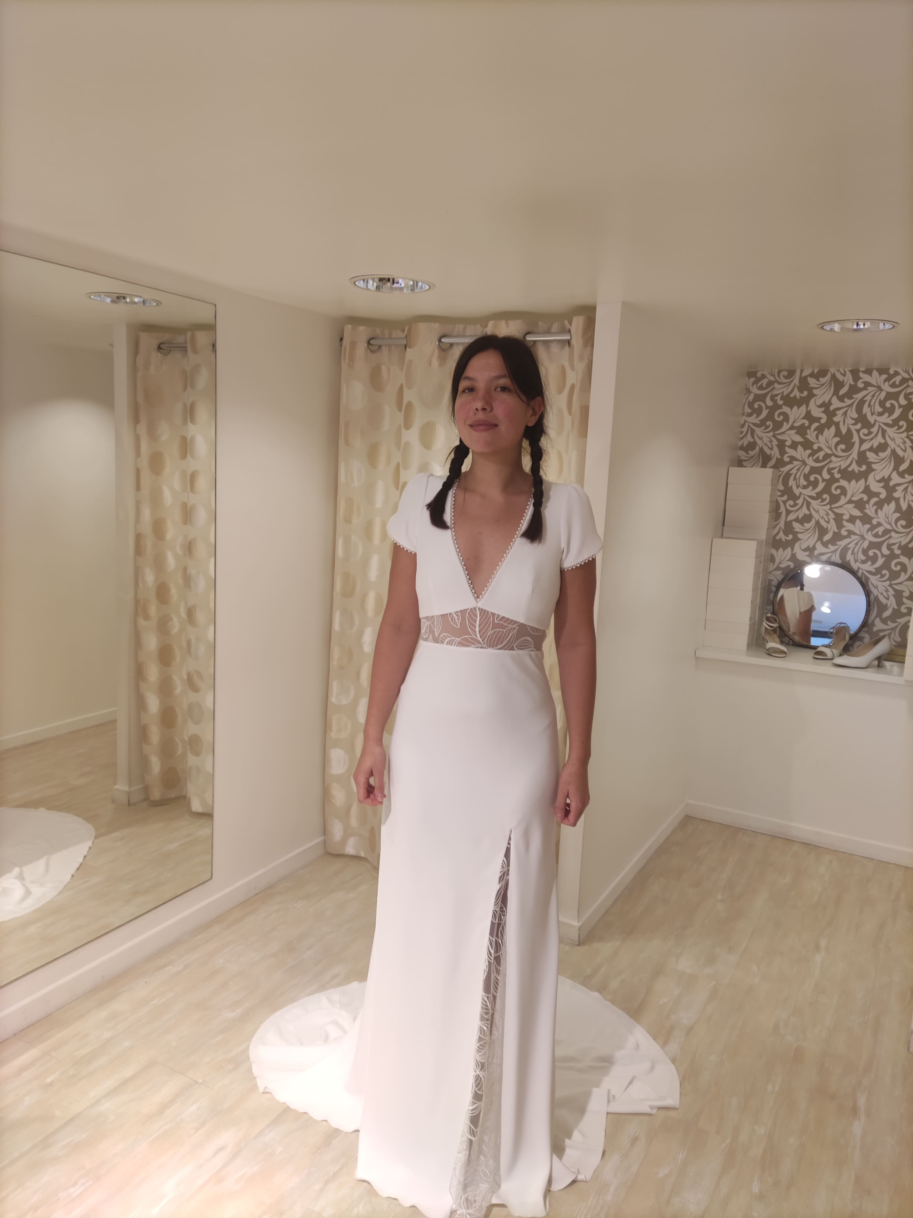 Robe de mariée Lambert créations d'occasion pas chère taille 38 - Joyne
