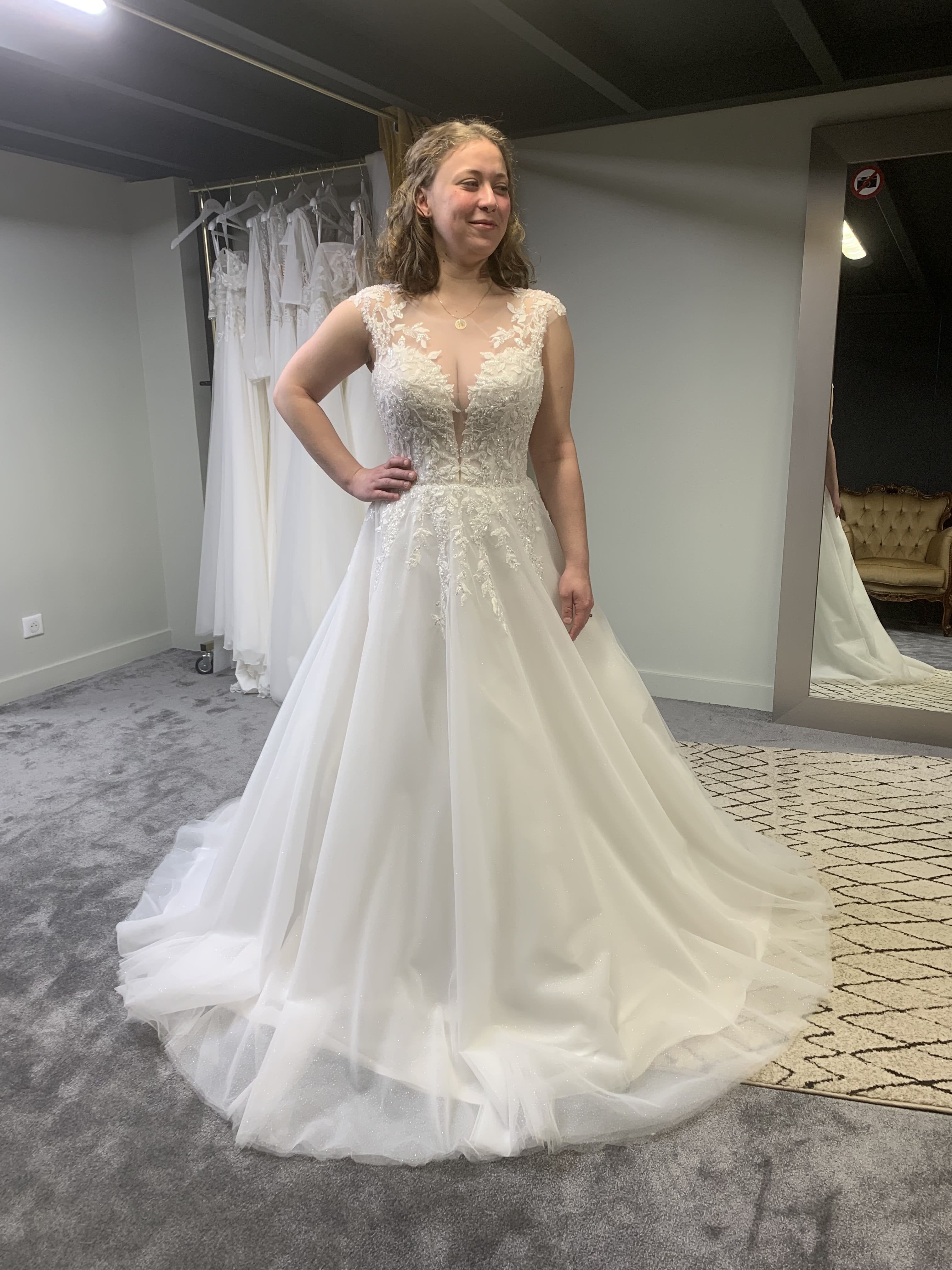 Robe de mariée Anna Sposa d'occasion pas chère taille 36/38 - Joyne