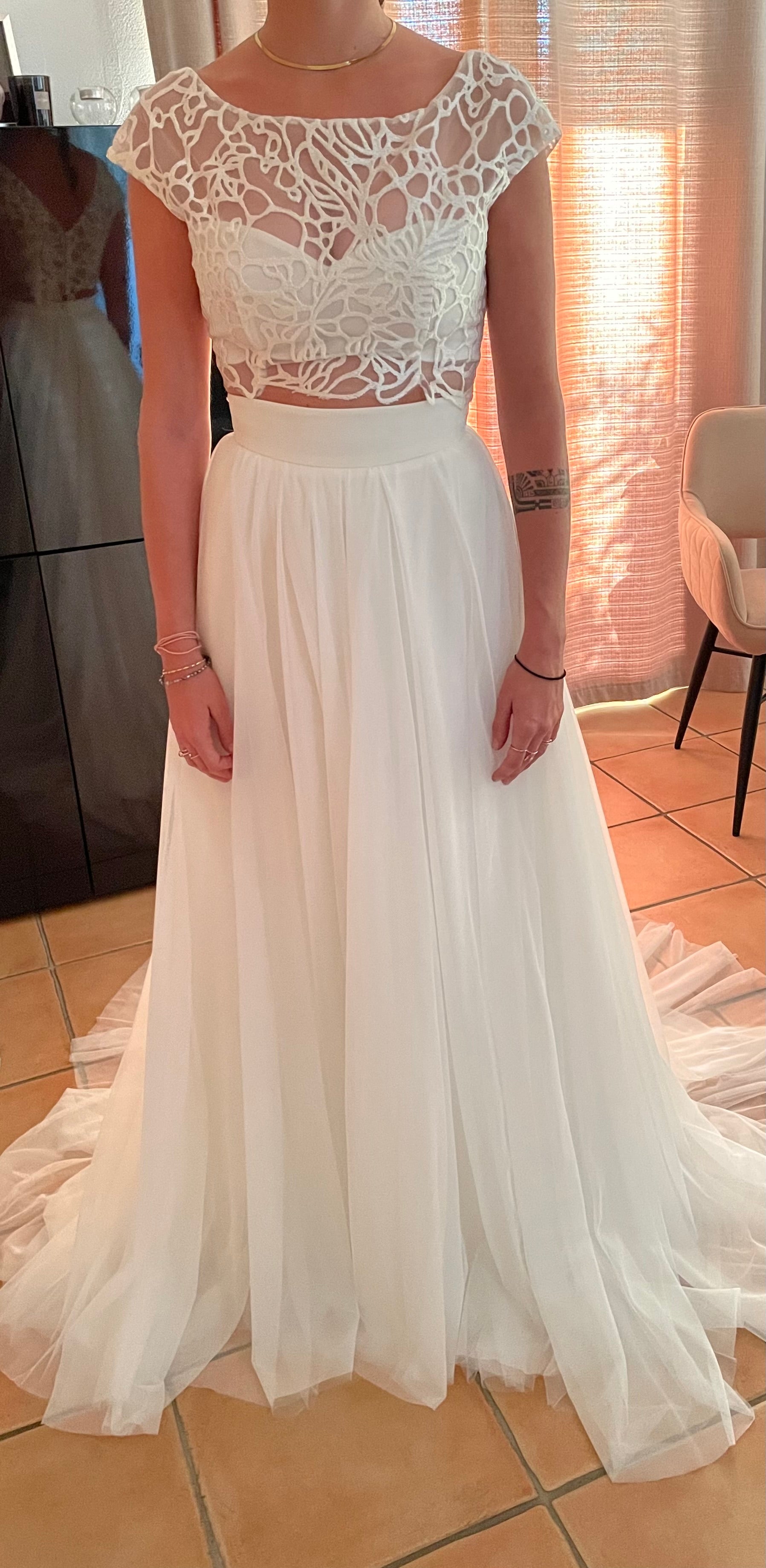 Robe de mariée cymbelline d'occasion pas chère taille 38/42 - Joyne
