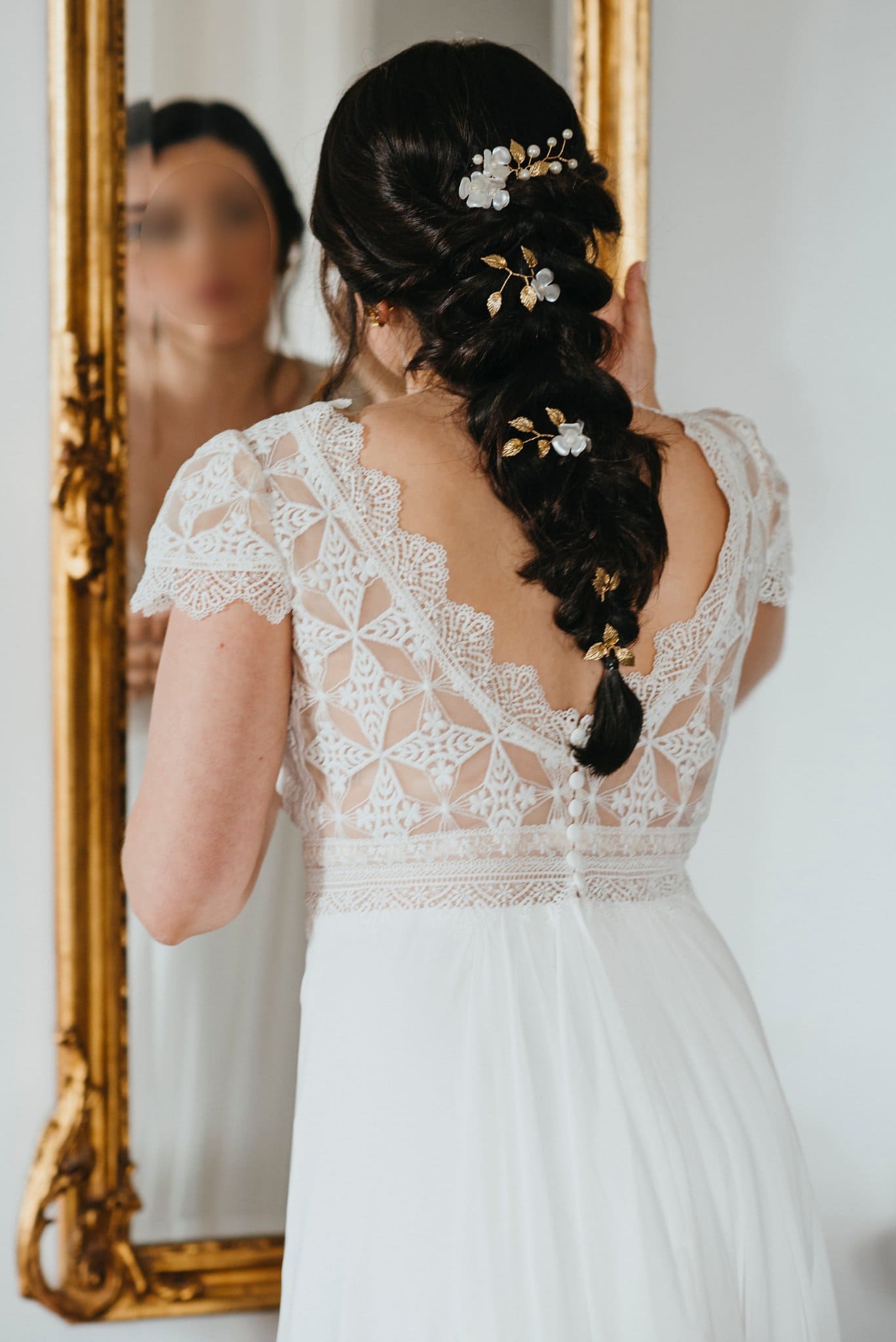 Robe de mariée Bo'M d'occasion pas chère taille 38/40/42 - Joyne