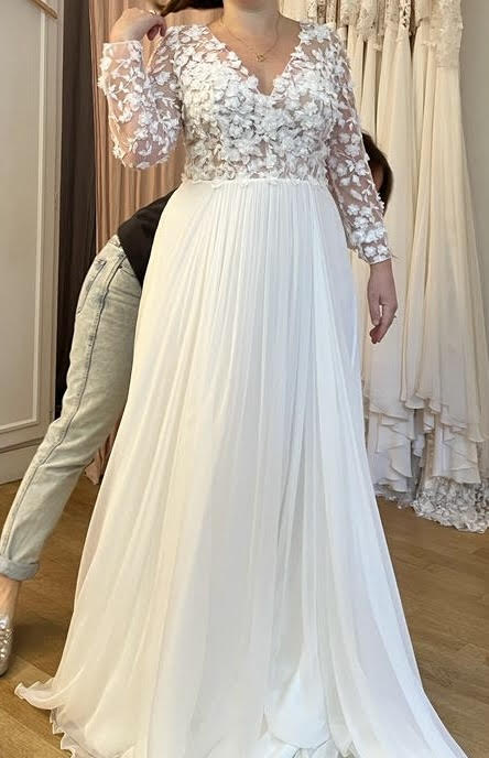 Robe de mariée Elodie Michaud d'occasion pas chère taille 38 - Joyne