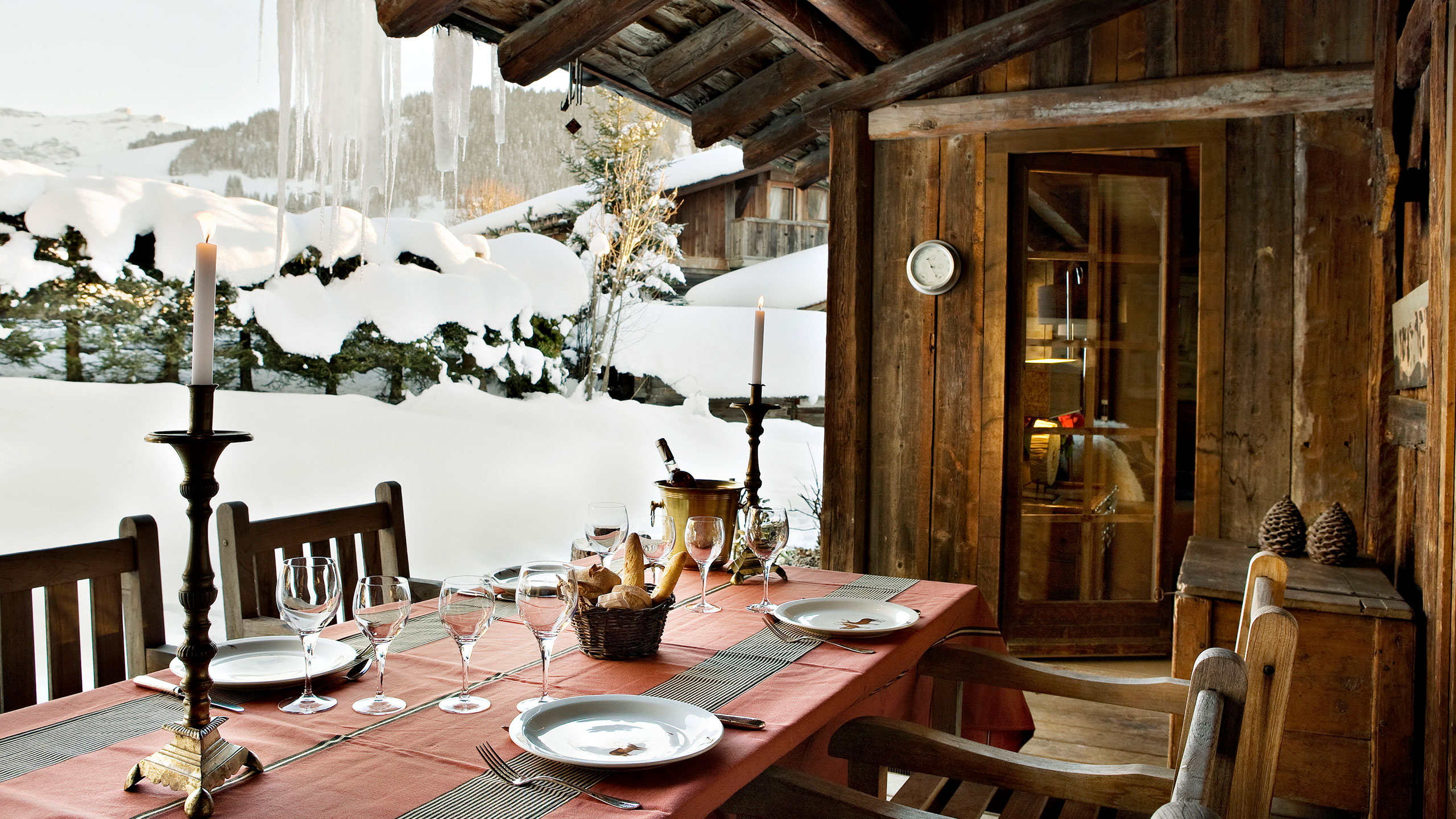 Les Fermes de Marie - Luxury ski hotel gallery image 36 showing alpine architecture, interior design, or mountain views