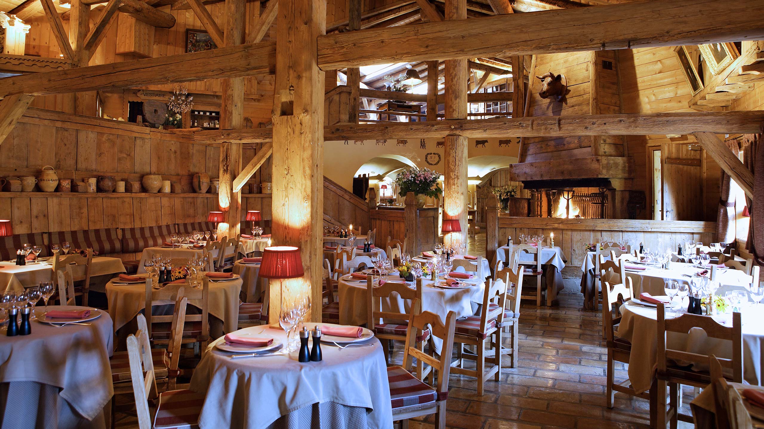 Les Fermes de Marie - Luxury ski hotel gallery image 7 showing alpine architecture, interior design, or mountain views