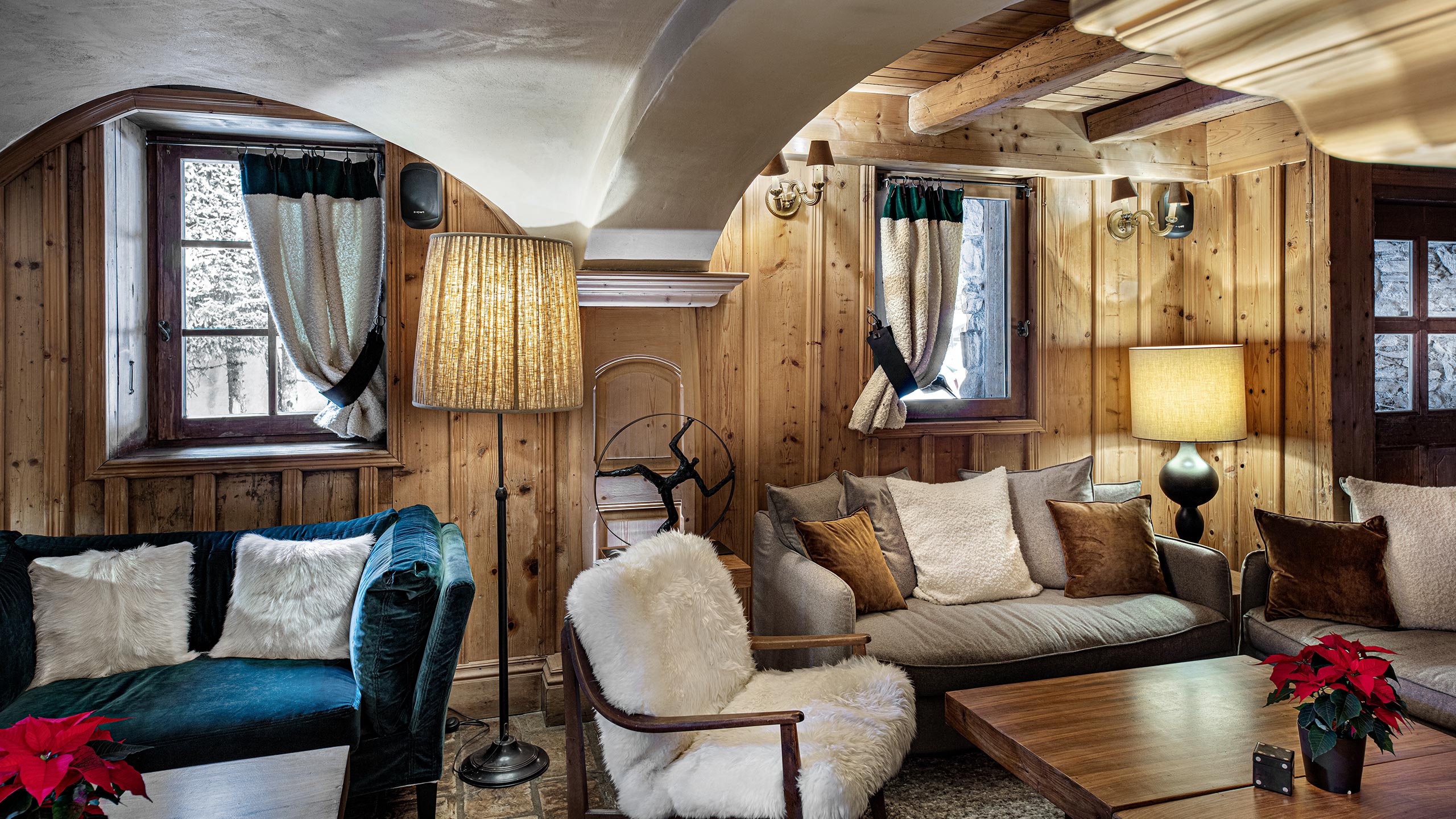 Les Fermes de Marie - Luxury ski hotel gallery image 24 showing alpine architecture, interior design, or mountain views