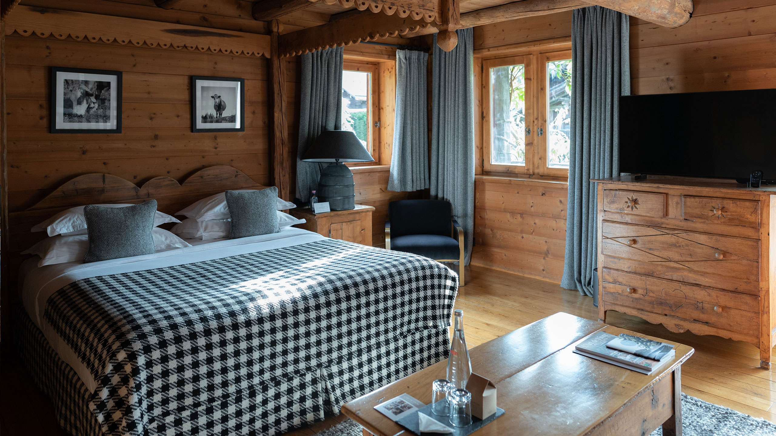 Les Fermes de Marie - Luxury ski hotel gallery image 21 showing alpine architecture, interior design, or mountain views