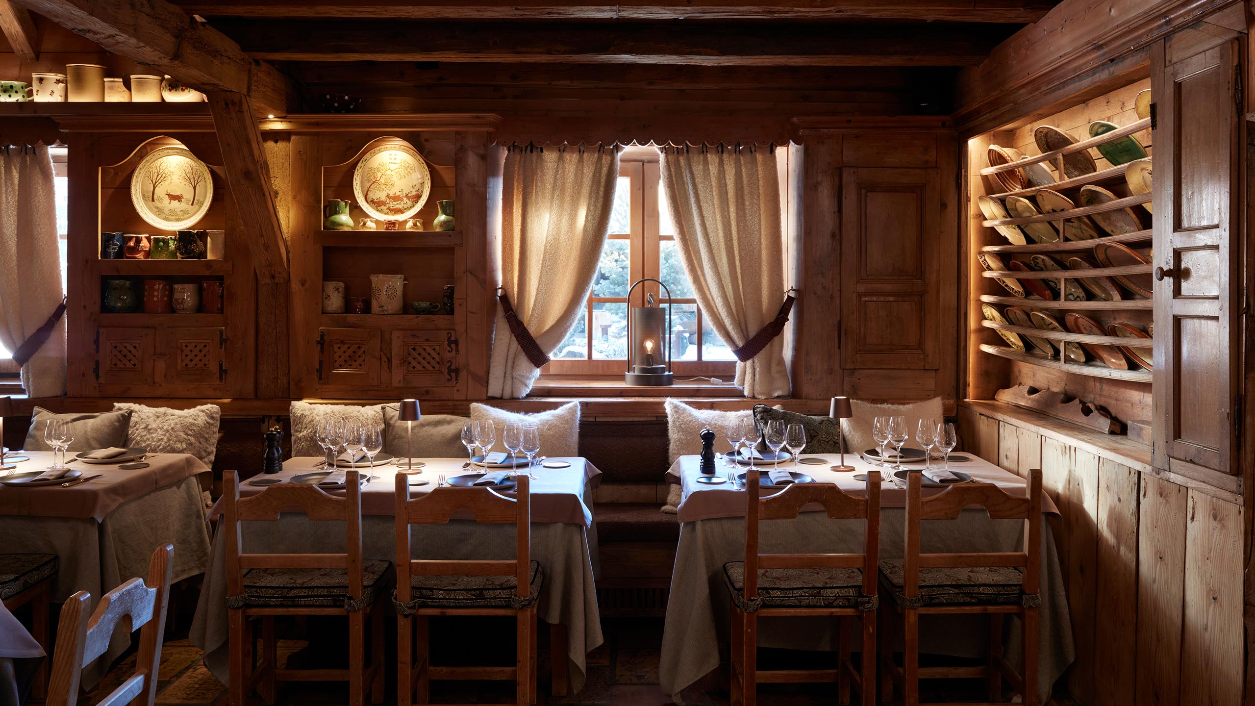 Les Fermes de Marie - Luxury ski hotel gallery image 12 showing alpine architecture, interior design, or mountain views