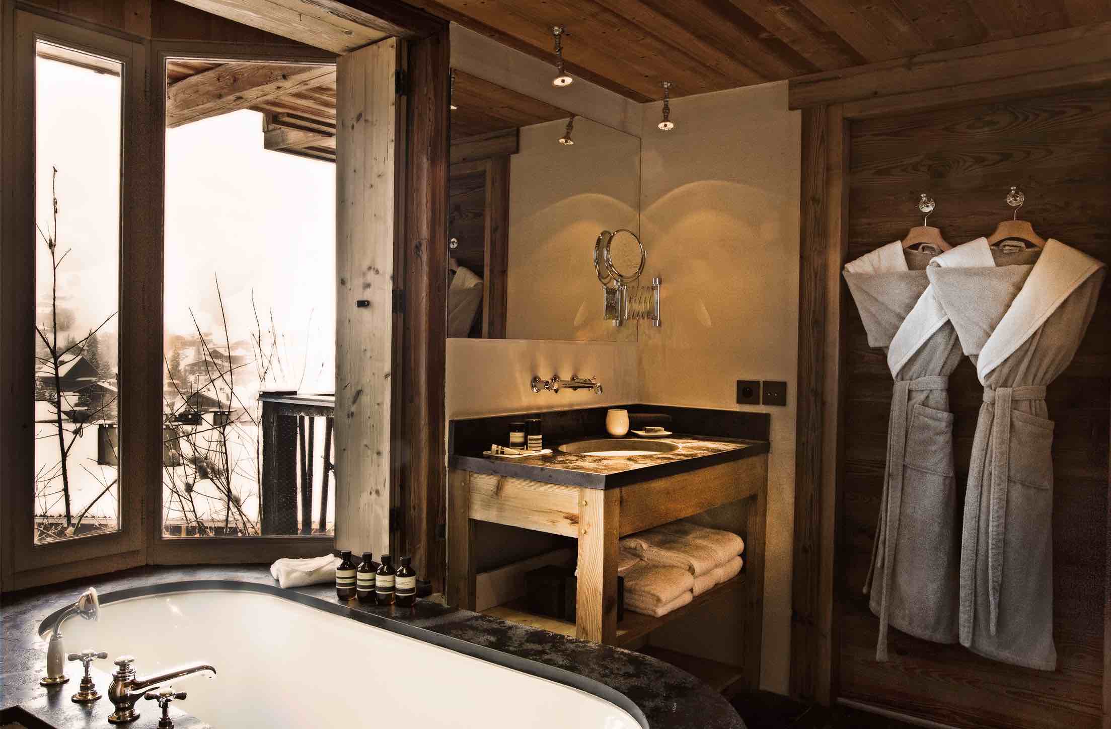 Zannier Hotels Le Chalet - Luxury ski hotel gallery image 10 showing alpine architecture, interior design, or mountain views