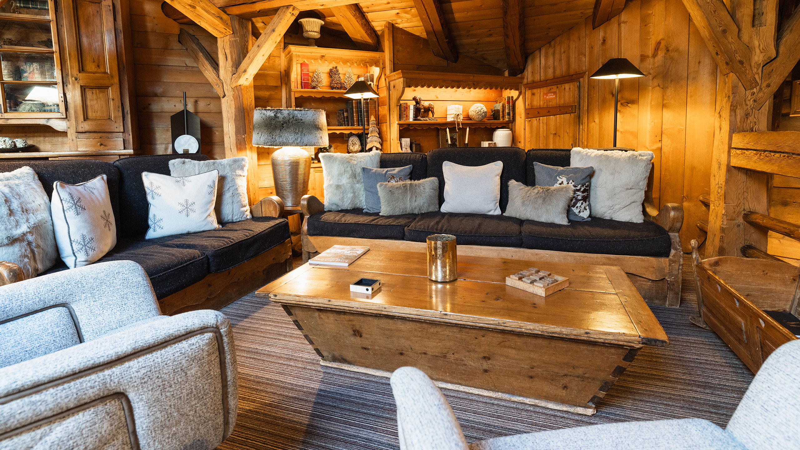 Les Fermes de Marie - Luxury ski hotel gallery image 29 showing alpine architecture, interior design, or mountain views